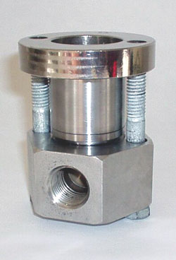 PT Series 30-UC trap installed in a universal connector